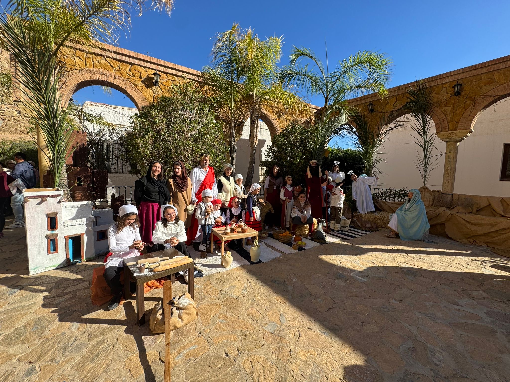 Mojácar municipality is preparing for one of the best-loved moments of Christmas: the inauguration and blessing of the Municipal Nativity Scene
